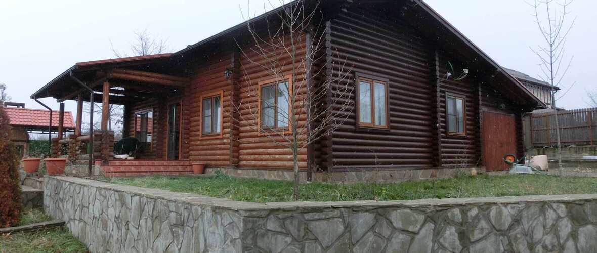 Отопление на пеллетах Froling. Краснодарский_край_дом_в_горах