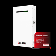 Низковольтный блок накопления энергии литий-ионный BSLBATT B-LFP48-200PW (BMS 200) NO WIFI  W/O STICK  200 Ач/10.24 кВтч/LiFePo4/51.2В/Wall/  белый [B