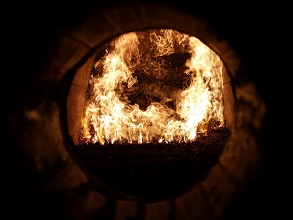 Biomass firebox fire 293x220