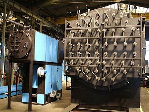 Biomass process heating warm water boiler 500 und 12000kWth 293x220